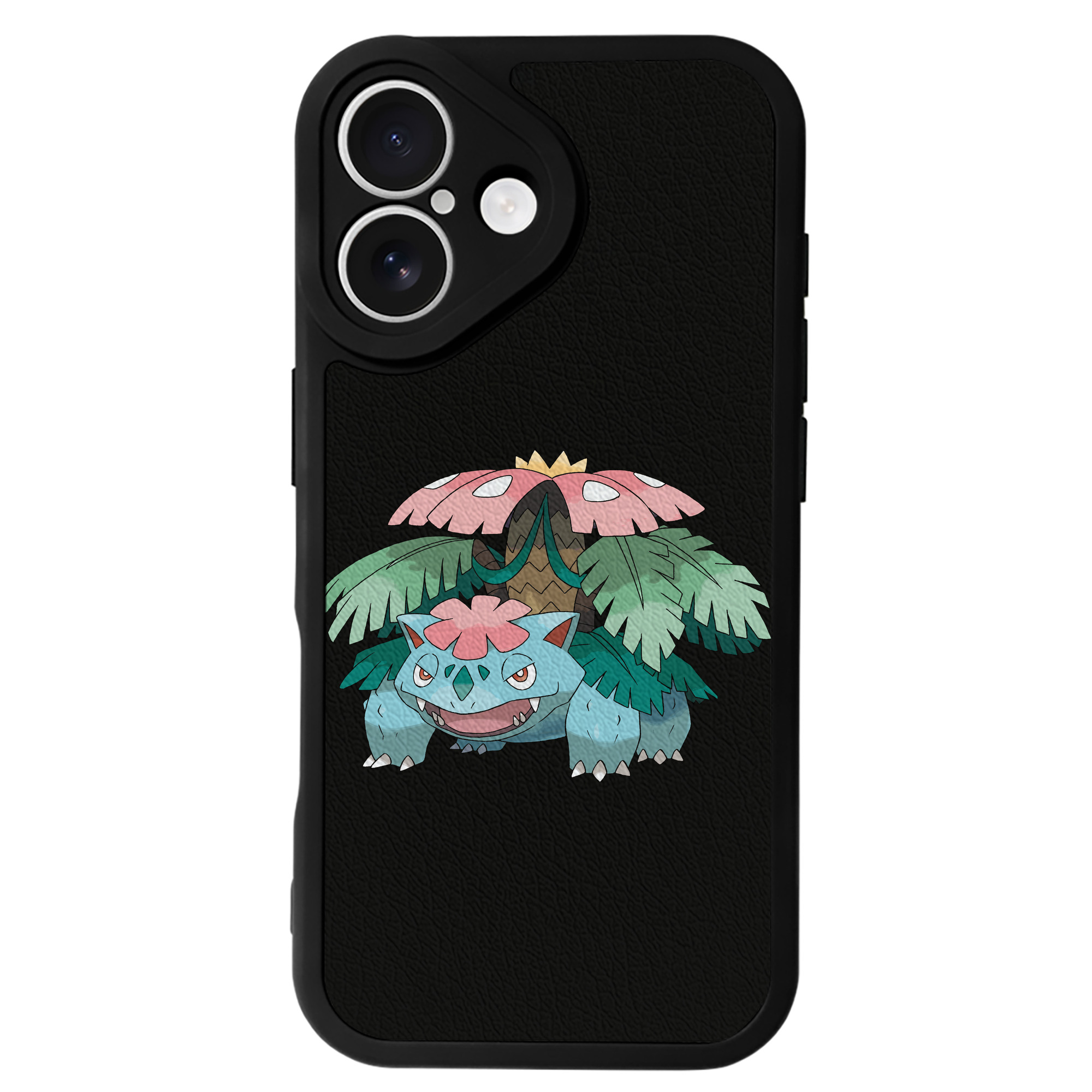 （画像用） ポケットモンスター Pokémon 【iPhone 16シリーズ対応】シリコンスマホケース（レザー調） 材質：シリコン